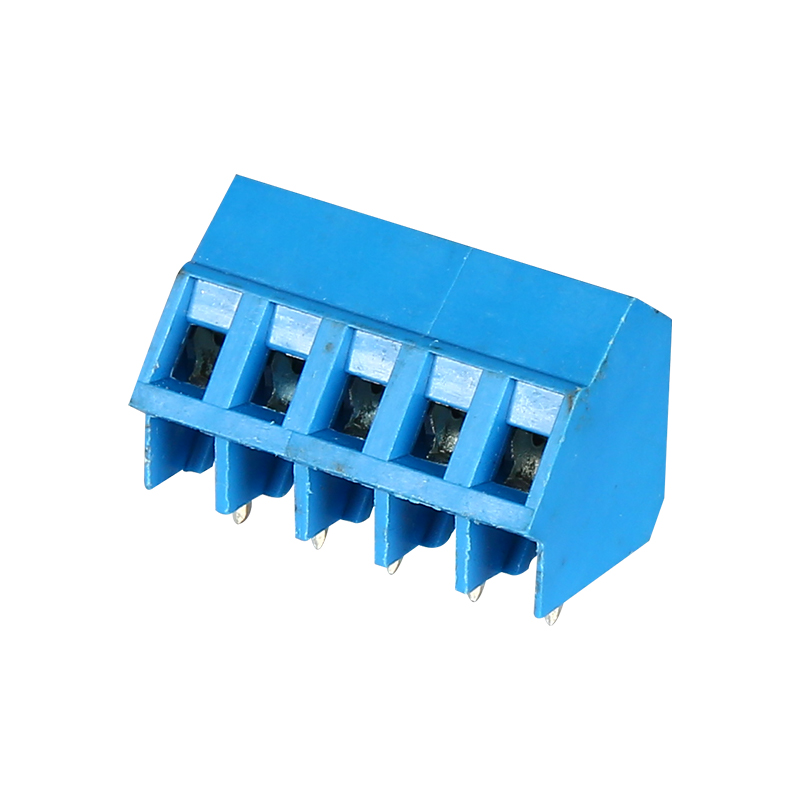 5.0mm Bleu PCB Terminal Clausus Cum stupra