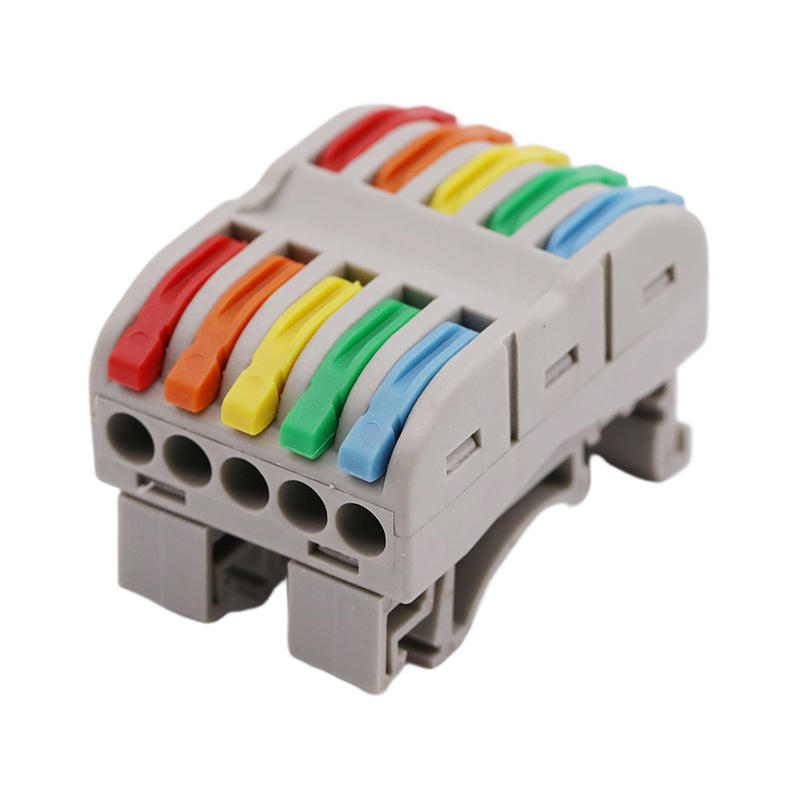 5 In 5 Ex PC DIN Rail Terminal Quick Connector