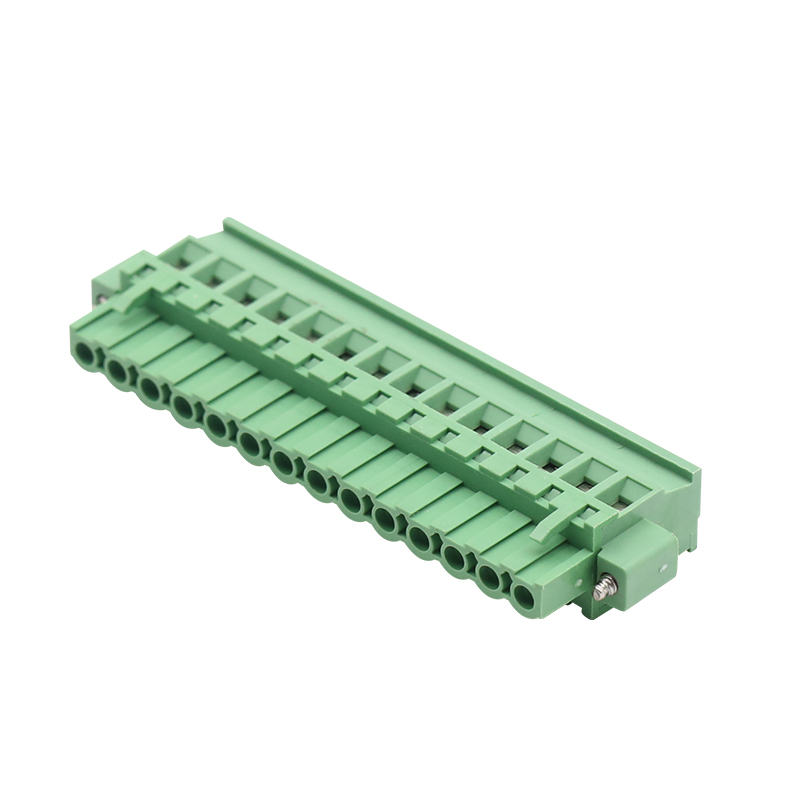 Female Green 5.08MM PCB Terminal Clausus