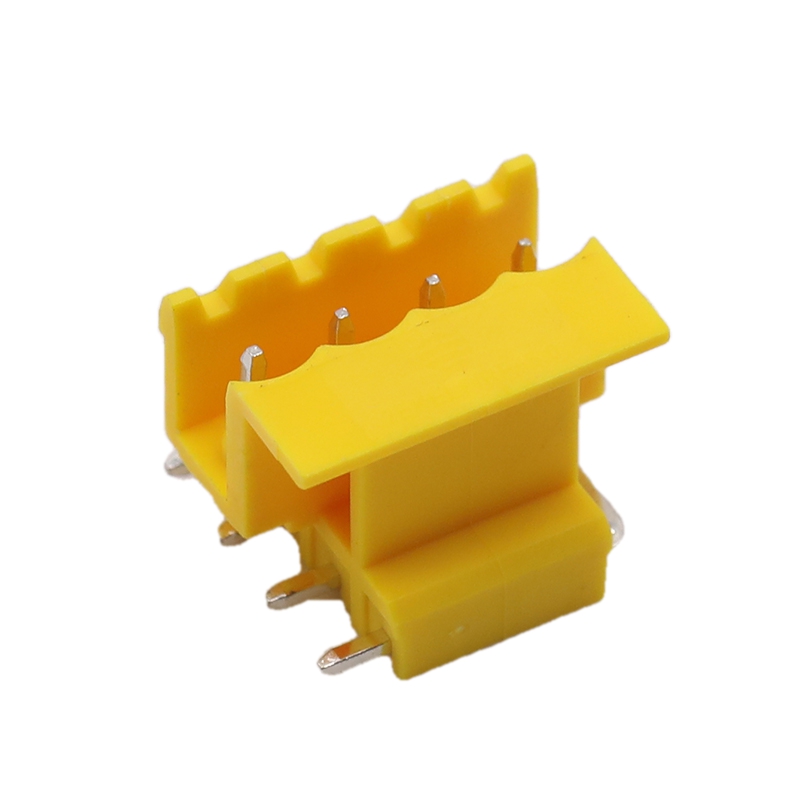 Terminatio Clausus pro Din Rail clausurae Color Yellow